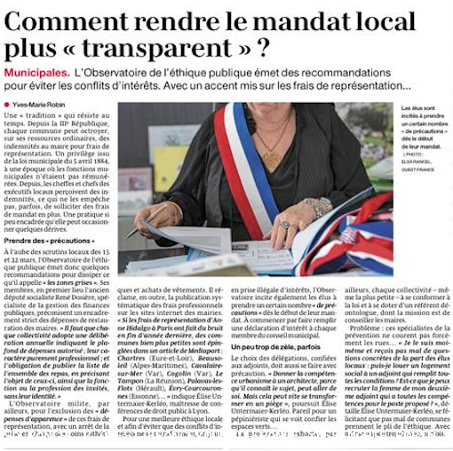 Indemnités, frais, délégations... 